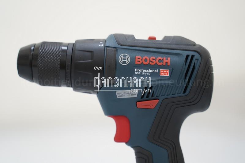 Máy khoan vặn vít dùng pin Bosch GSR 18V-50