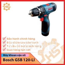 Máy khoan vặn vít dùng pin Bosch GSB 120-LI