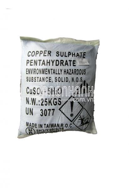 COPPER SULPHATE PENTAHYDRATE- ĐỒNG SULPHATE – CUSO4