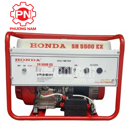 Máy phát điện Honda SH5500EX (Giật nổ-4.5KVA)