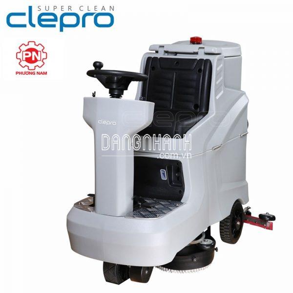 Máy chà sàn liên hợp ngồi lái Clepro C66B (Dùng Accquy)
