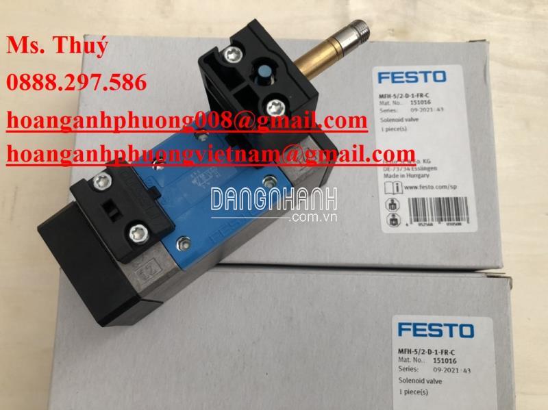 Festo MFH-5/2-D-1-FR-C | Van điện từ mới, giá tốt