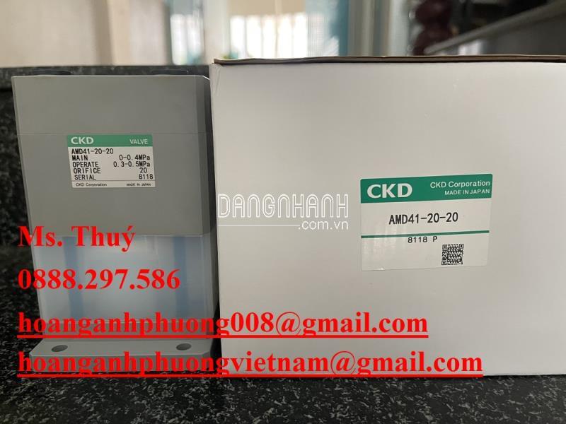 Van khí nén CKD AMD41-20-20 giá tốt - Đại lý CKD tại VN