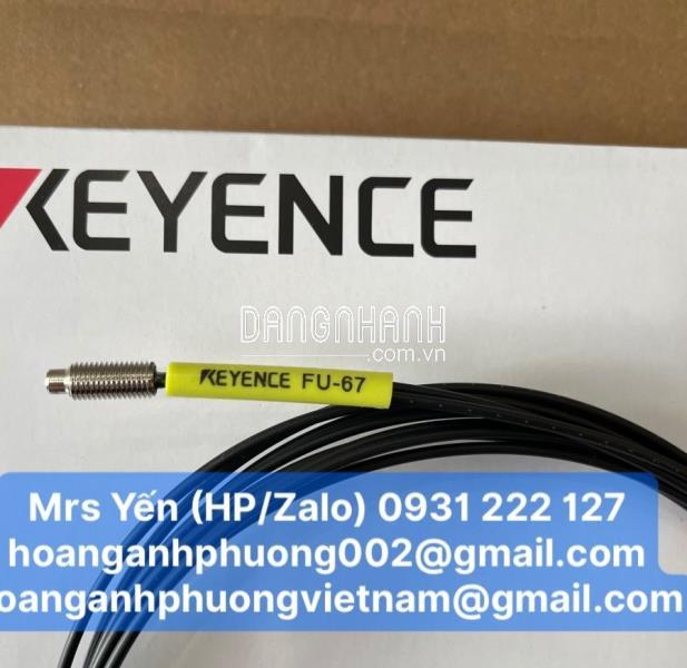 Cảm biến sợi FU-67 | Keyence nhập khẩu trực tiếp giá rẻ hàng mới 100%