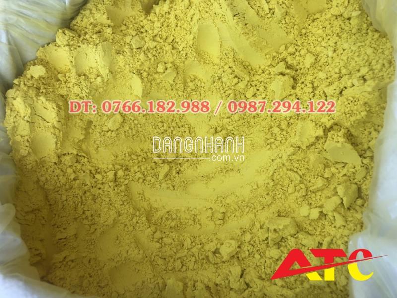 Bột oxit sắt màu vàng chanh 