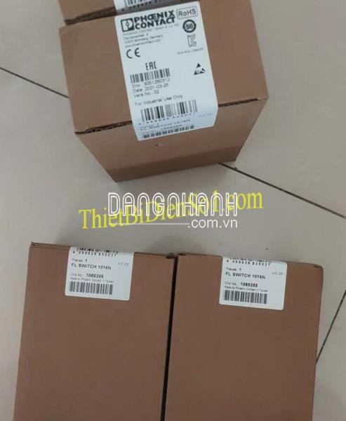 Bộ chuyển mạch Ethernet Phoenix Contact FL SWITCH 1016N - 1085255 -Cty Thiết Bị Điện Số 1