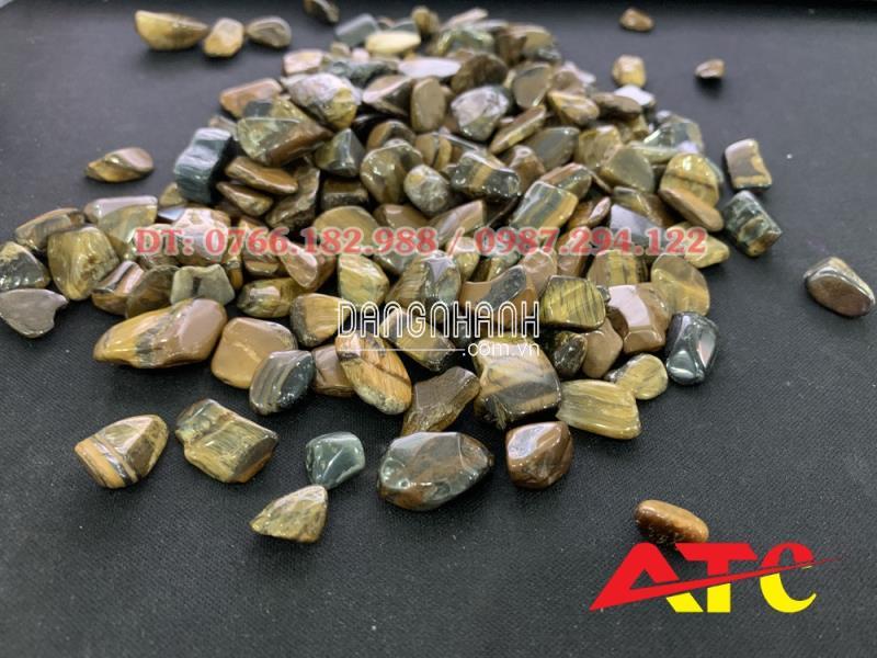 Đá thạch anh mắt hổ vụn 