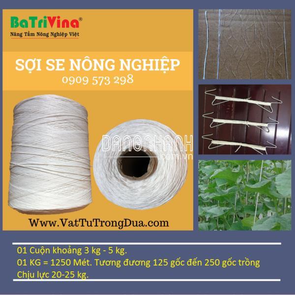 Sợi dây treo trồng dưa (149k/kg) - Nặng 4-6 kg/cuộn,