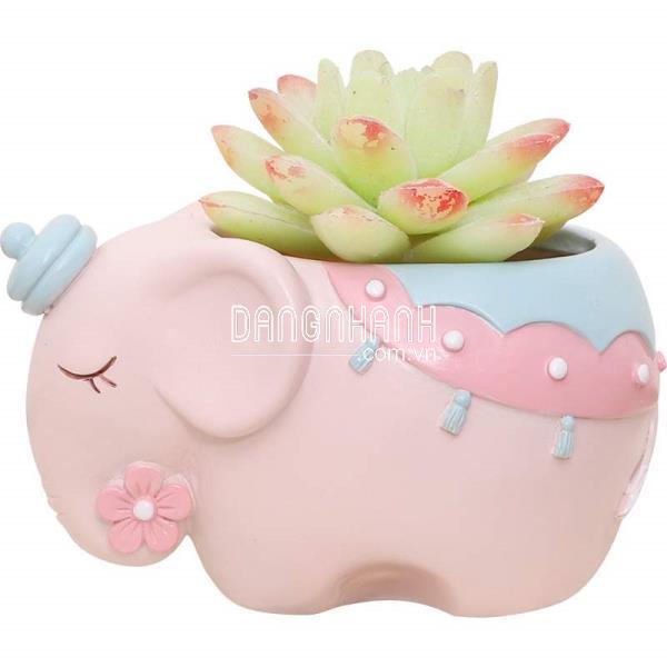 Chậu Hoạt Hình Động Vật, Để Bàn, Trồng Sen Đá