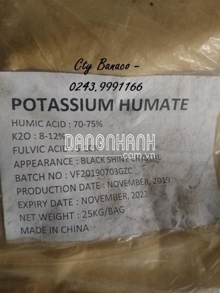 POTASSIUM HUMATE – C9H8K2O4 - KALI HUMATE