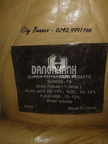 POTASSIUM HUMATE – C9H8K2O4 - KALI HUMATE