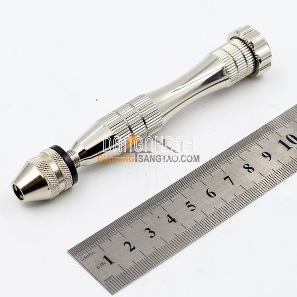 Khoan tay mini kèm 10 mũi khoan