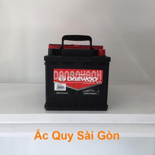 Bình ắc quy DAEWOO 12V 50Ah Din50