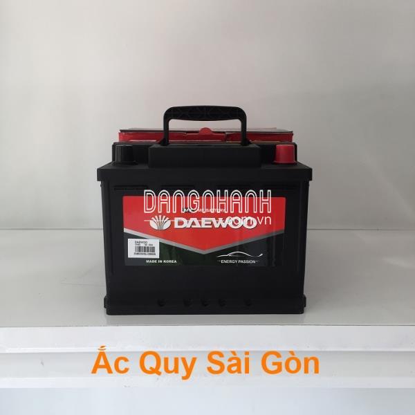 Bình ắc quy DAEWOO 12V 62Ah Din62
