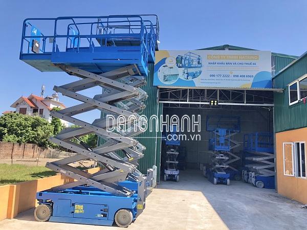 Xe Nâng Người Cắt Kéo Genie GS3246 - 12m Làm Việc