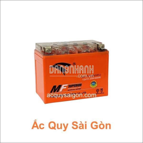 Bình ắc quy xe môtô EAGLE 12V 11.2Ah YTZ12S