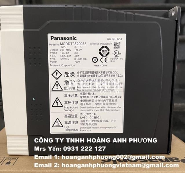 MCDDT3520052 Panasonic hàng order nhanh giá tốt