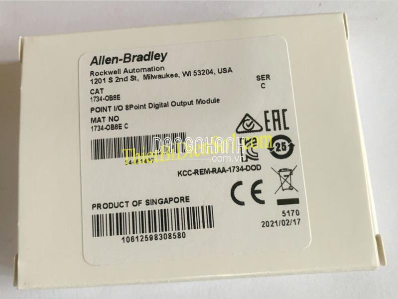 Module Allen-Bradley 1734-OB8E -Cty Thiết Bị Điện Số 1