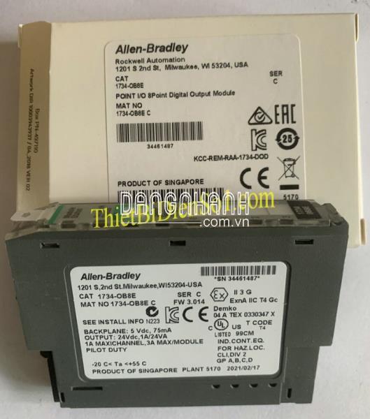 Module Allen-Bradley 1734-OB8E -Cty Thiết Bị Điện Số 1