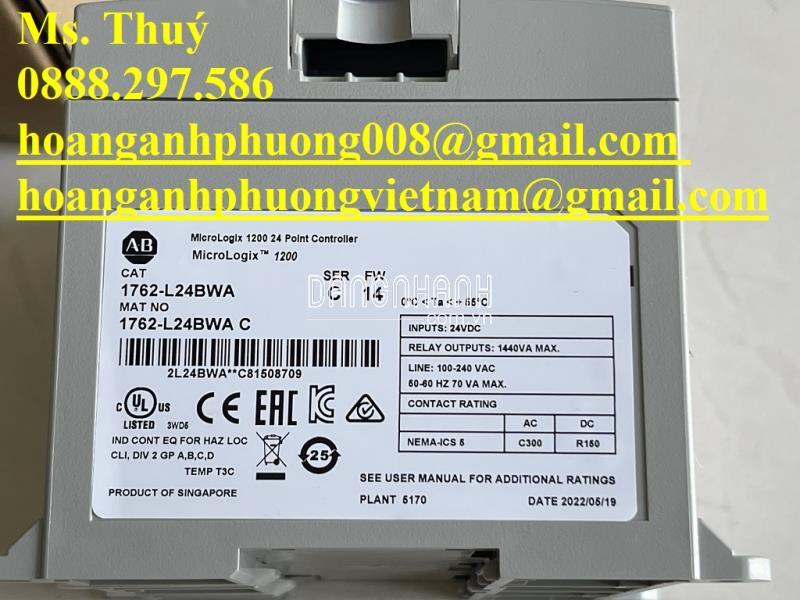 1762-L24BWA - Allen-Bradley - Bộ lập trình nhập khẩu