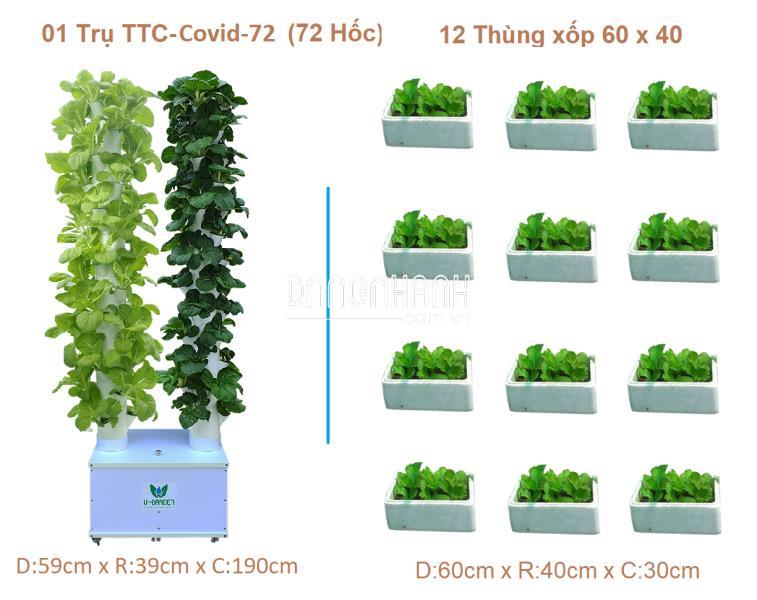 Trụ Trồng Rau Thủy Canh Cao Cấp TTC