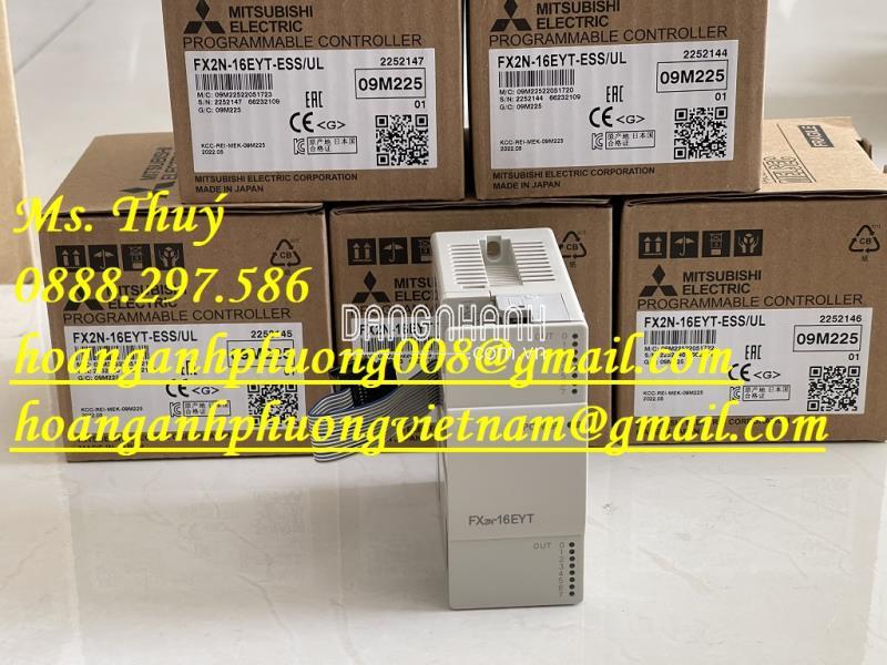 Khối mở rộng I/O Mitsubishi FX2N-16EYT-ESS/UL - Japan