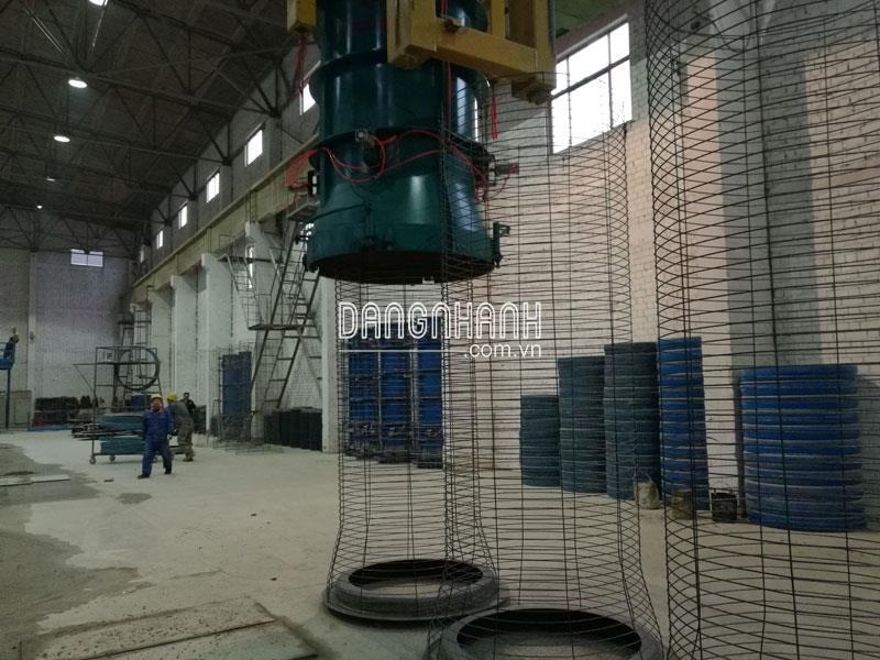 Máy sản xuất cống - CN Xuyên Tâm