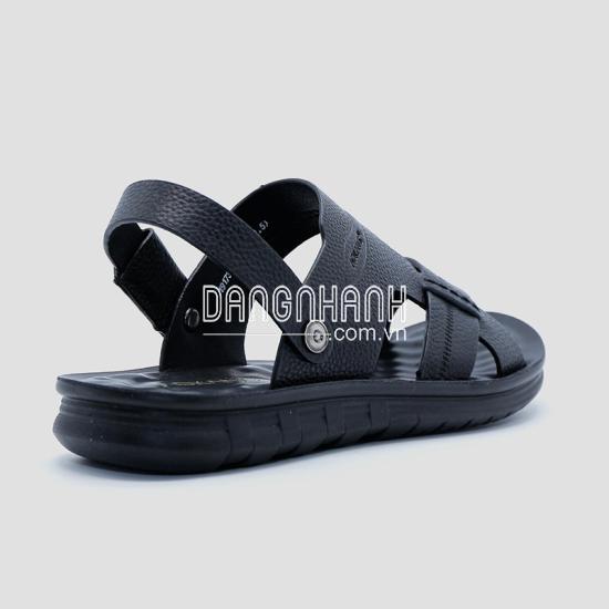Giày Sandal da nam AoKang Đen 191731038