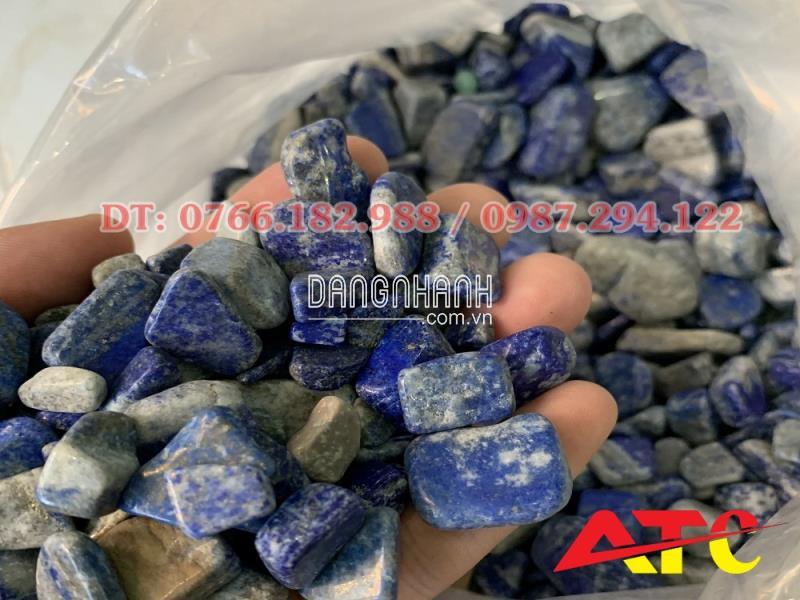 Đá vụn Lapis lazuli mài bóng 