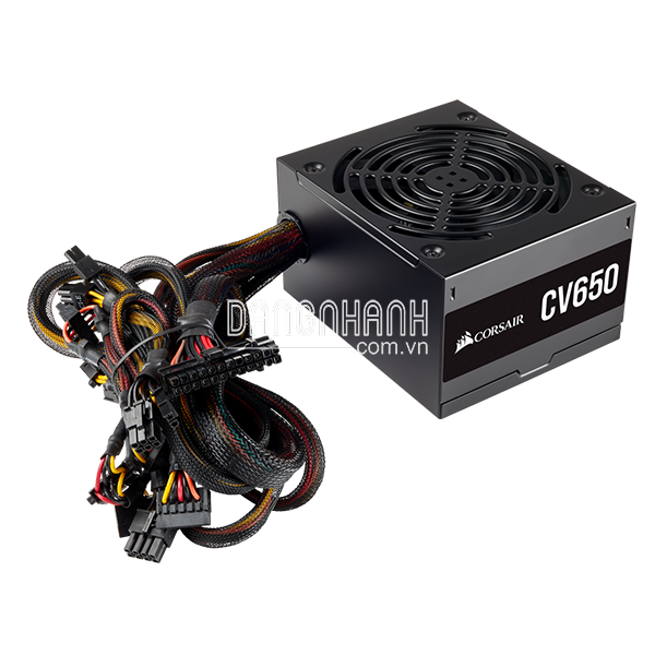 Bộ nguồn CORSAIR CV650 80 PLUS BRONZE (CP-9020211-NA) (650W/BLACK/FAN12cm)