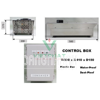 Thiết bị chống vi sinh rong rêu dùng ion đồng - IONSAVER
