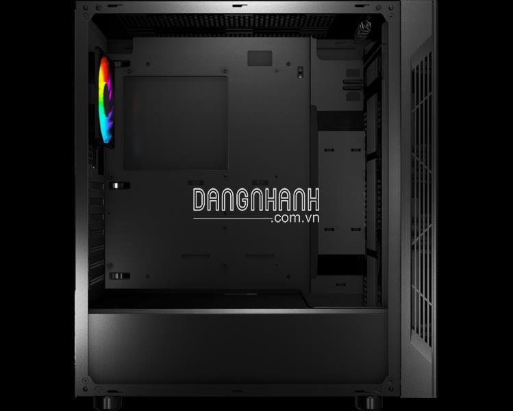 Vỏ Case máy tính MSI MAG VAMPIRIC 010M Mid Tower, có sẵn 1 fan 12CM RGB và Led strip RGB phía trước