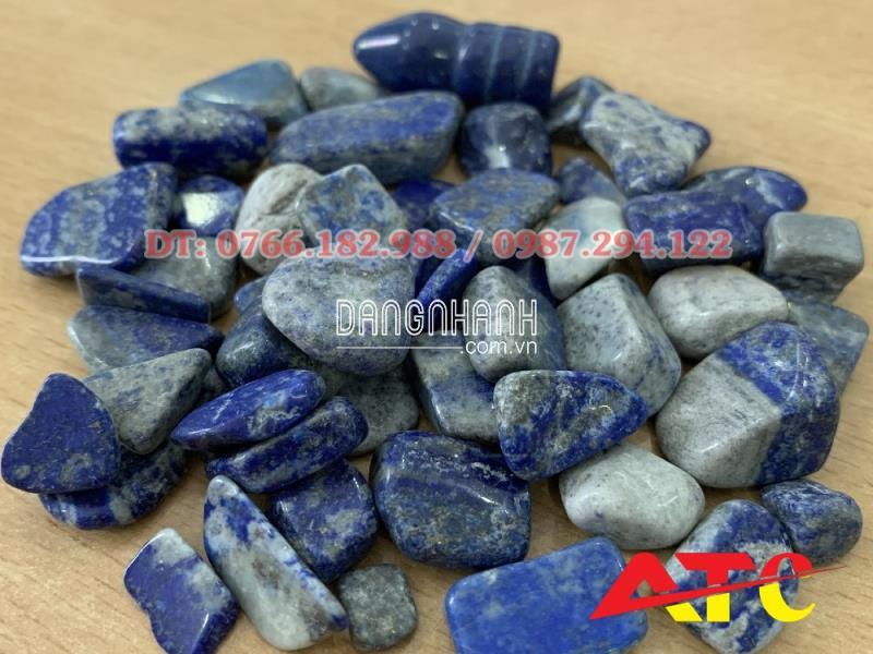 Đá vụn Lapis lazuli mài bóng 