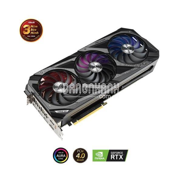 Card màn hình Asus ROG STRIX RTX3080-010G-GAMING (10GB GDDR6X, 320-bit, HDMI +DP, 3x8-pin)