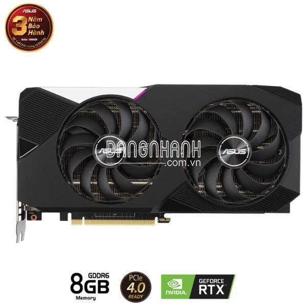 VGA Asus DUAL RTX3070 8G (8GB GDD6, 256-bit, HDMI +DP, 2x8-pin)