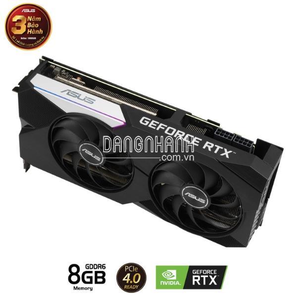 VGA Asus DUAL RTX3070 8G (8GB GDD6, 256-bit, HDMI +DP, 2x8-pin)