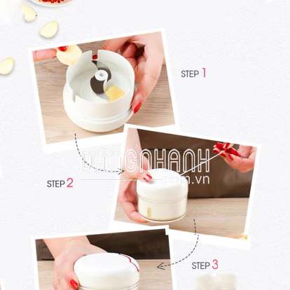 DỤNG CỤ XAY TỎI, ỚT, GIA VỊ ĐA NĂNG CẦM TAY