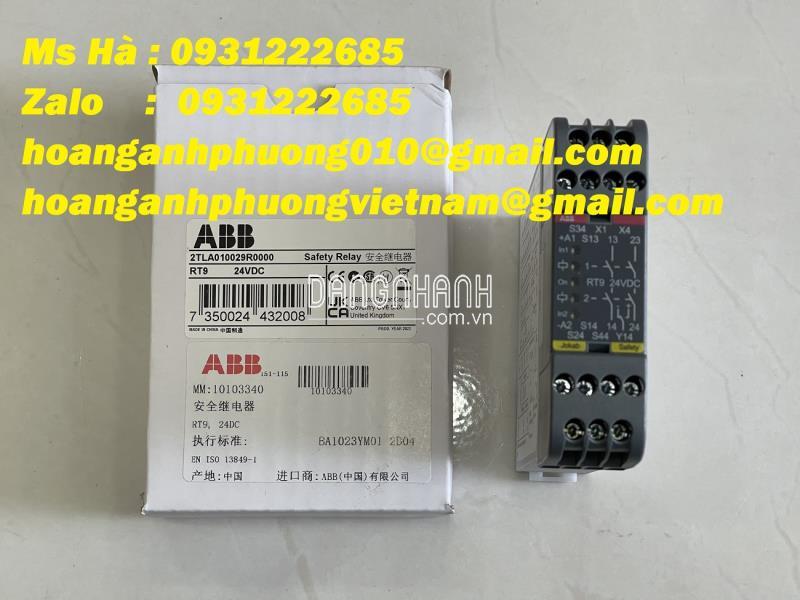 Relay an toàn nhập mới dòng ABB RT9 2TLA010029R0000 