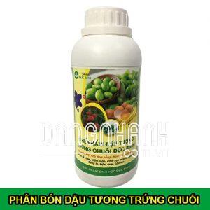 Phân bón đậu nành humic trứng chuối cho hoa hồng