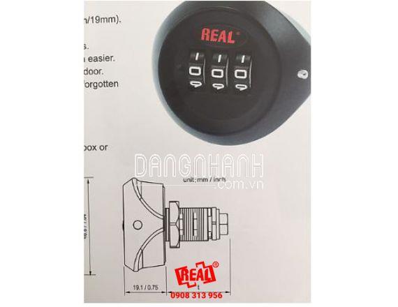 KHÓA TỦ SỐ RL9047-07 CHO TỦ DÀY DƯỚI 15MM