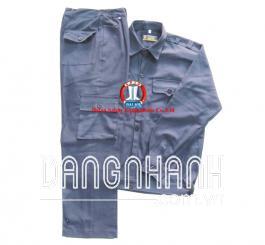 Quần áo bảo hộ kaki Nhật dày cotton túi hộp (màu ghi sáng+ghi chì+cam+xanh dương )