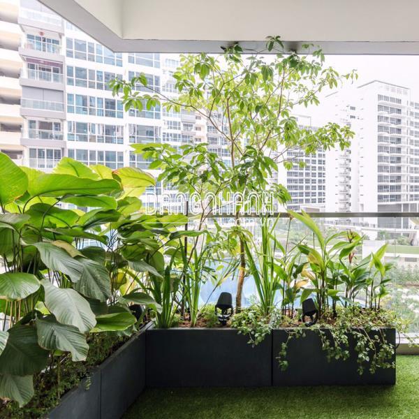 Chậu Trồng Cây Chữ Nhật 50x50x100 cm