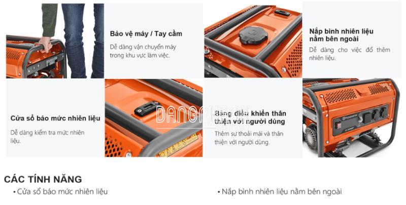 MÁY PHÁT ĐIỆN HUSQVARNA G2500P