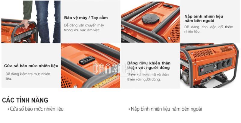 MÁY PHÁT ĐIỆN HUSQVARNA G1300P