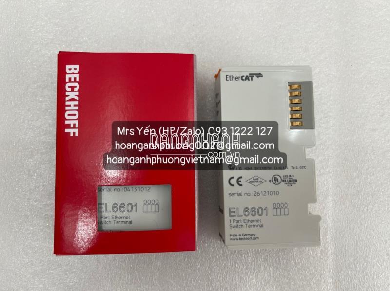 EL6601 | Cổng chuyển mạch Ethernet | Beckhoff | Hoàng Anh Phương