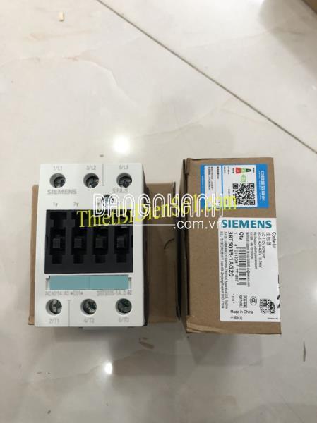 Khởi động từ Siemens 18.5kw 3RT5035 -Cty Thiết Bị Điện Số 1