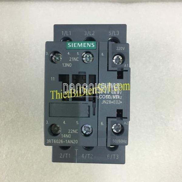 Khởi động từ Siemens 4kw 3RT6016 -Cty Thiết Bị Điện Số 1