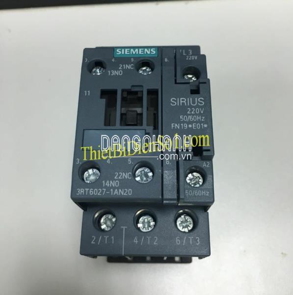 Khởi động từ Siemens 4kw 3RT6023 -Cty Thiết Bị Điện Số 1