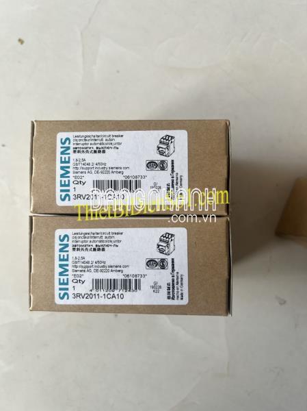Bộ ngắt mạch Siemens 3RV2011-1CA10 -Cty Thiết Bị Điện Số 1