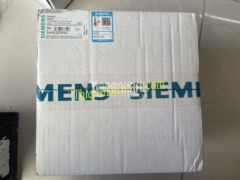 Khởi động từ Siemens 3TF5322-0XG2 -Cty Thiết Bị Điện Số 1